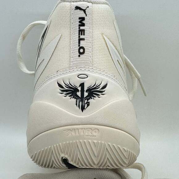 Puma MB.02 Jr Whispers Ivory & Black LaMelo Youth Size 6 - Picture 9 of 11